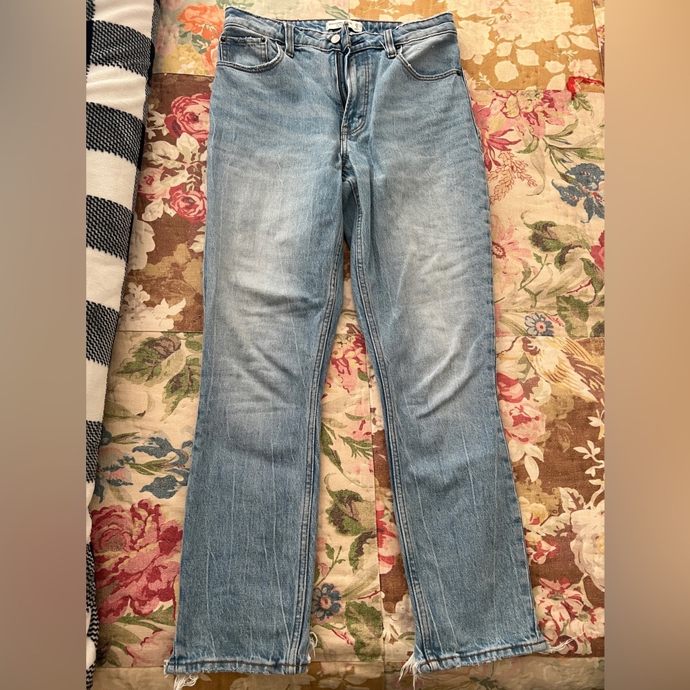 Abercrombie high rise skinny size 4 CURVE LOVE fit